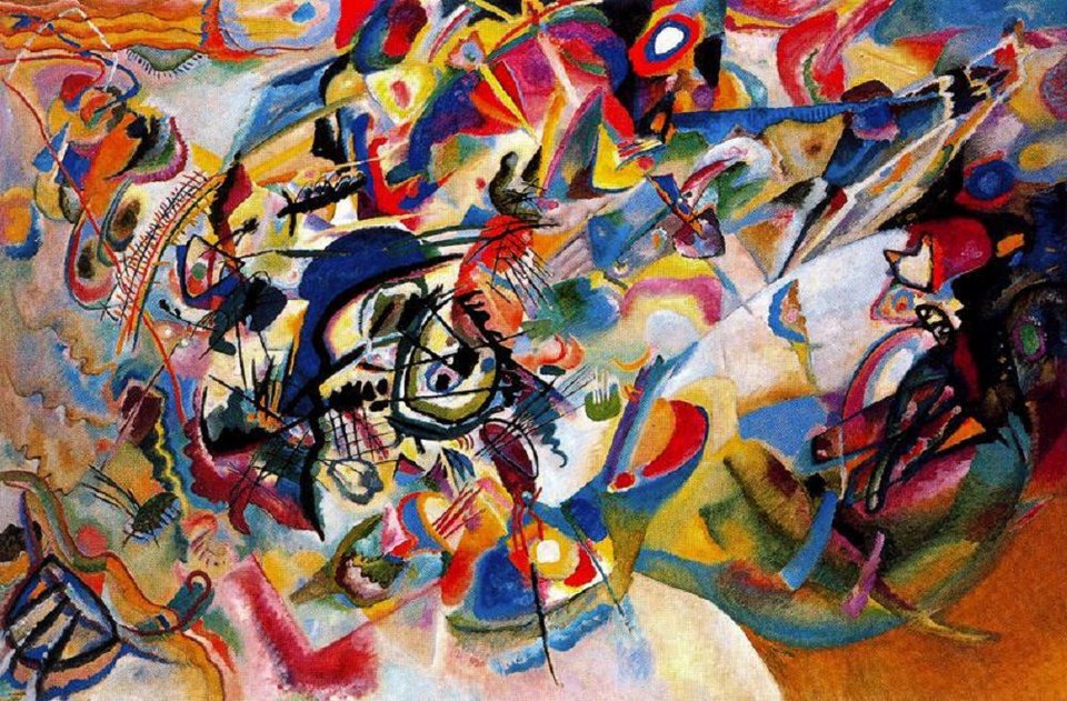 Composizione VII di Wassily Kandinsky