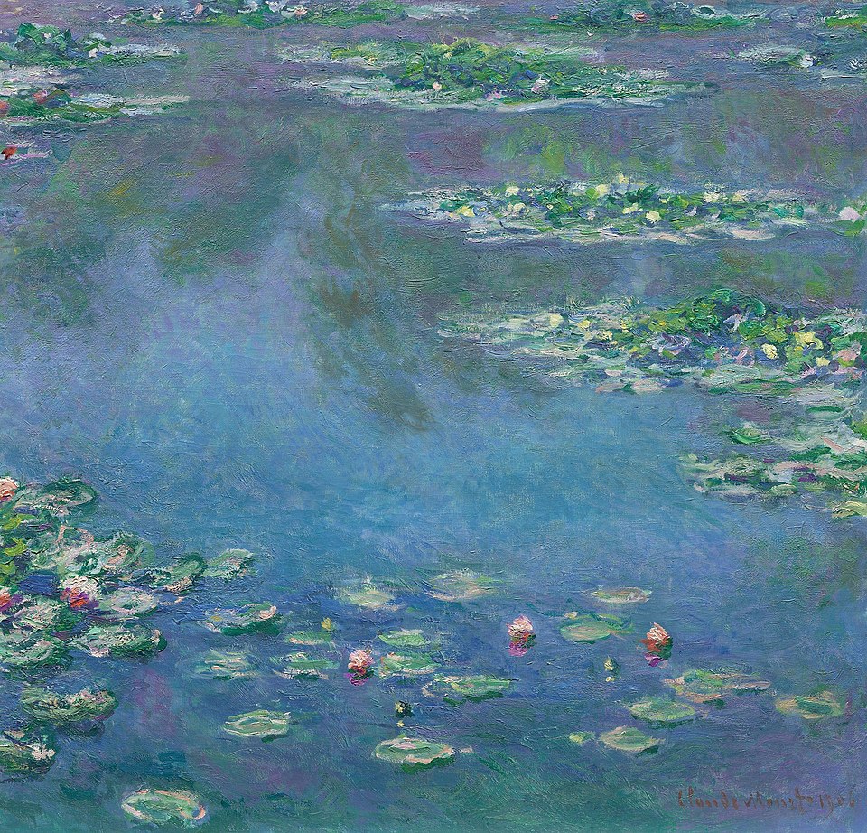 Monet, Ninfee 1906 — prima della cataratta
